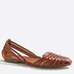 J Crew Leather Huarache Sandals